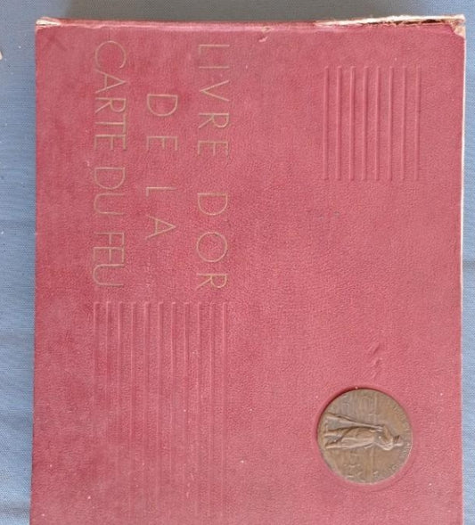 Livre de or de la carte du feu (Fire Card Guestbook)