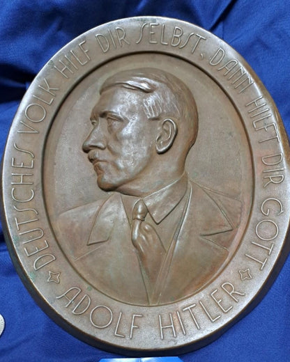 German Hitler Propaganda Plate