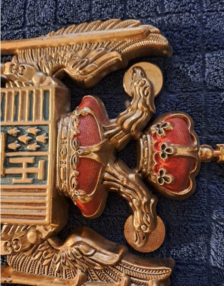 Plate with Double-Headed Eagle Austro Hungary