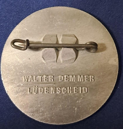 German propaganda plate