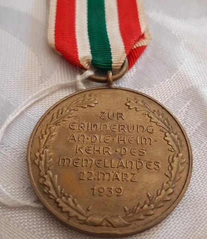 MEMEL DOCUMENTS and DECORATIONS of a KRIEGSMARINE soldier