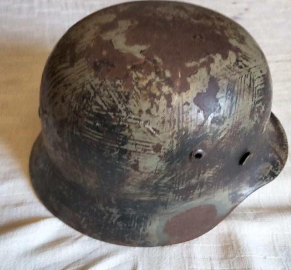 casco de camuflaje alemán
