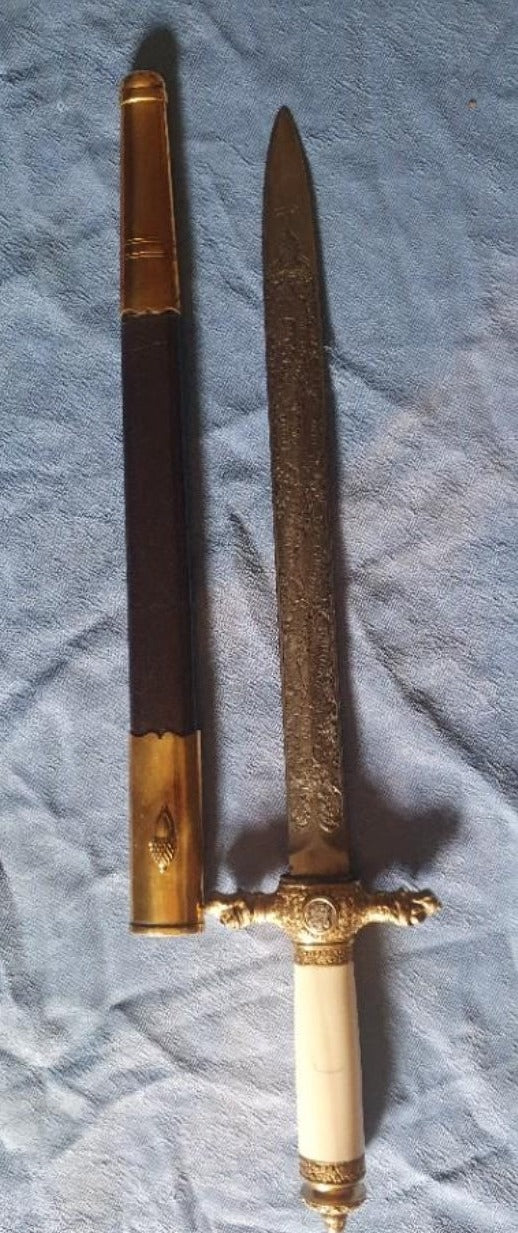 Important German presentation dagger