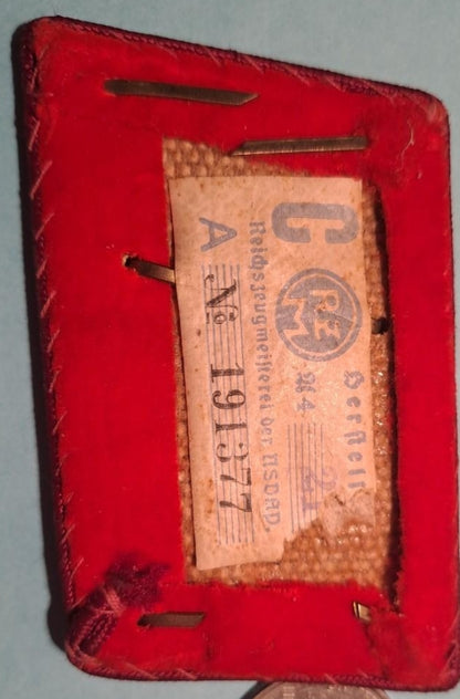 Distinctive collar hierarchy Gauleitung NSDAP