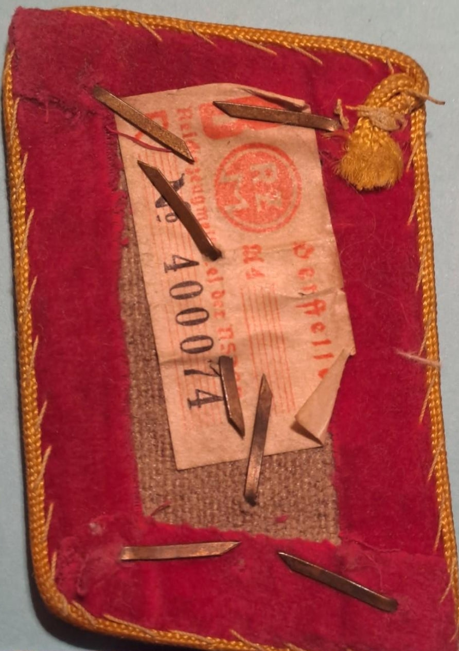 Reichsleitung NSDAP hierarchy collar badge