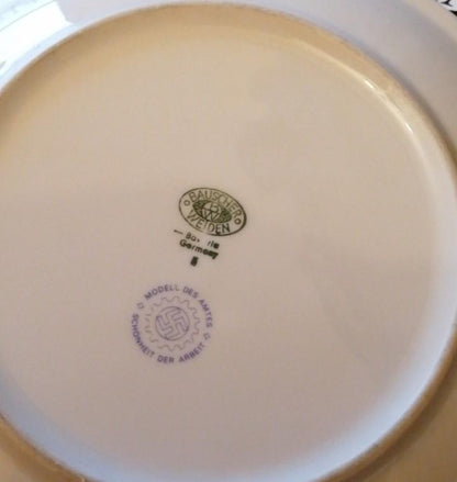 PROPAGANDA PLATE OF THE GERMAN-ITALIAN AXIS