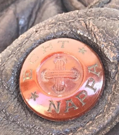 German regulation leather gloves of the Wehrmacht.