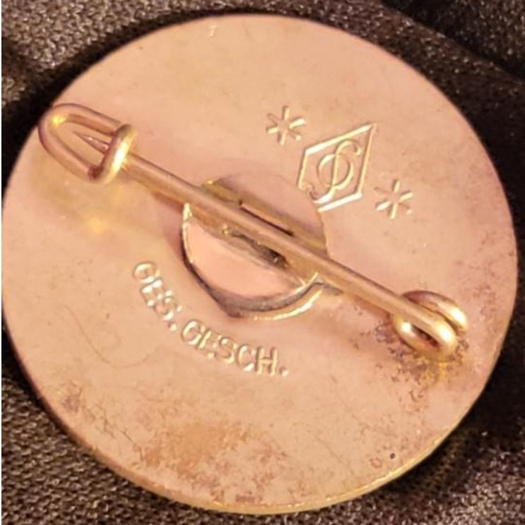 German silver anti-aircraft gun badge