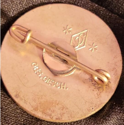 German silver anti-aircraft gun badge