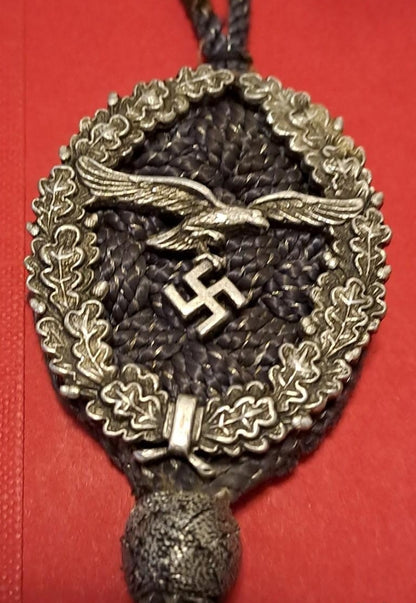 Luftwaffe shooter 1st model cord in silver category