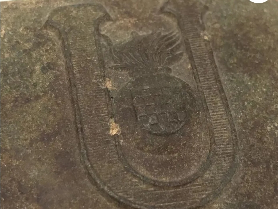 Third Reich German buckle from the Croatian volunteers