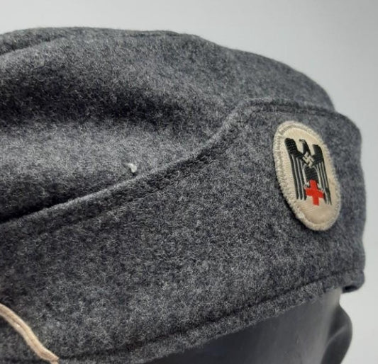 German Red Cross Barracks Cap - WWII