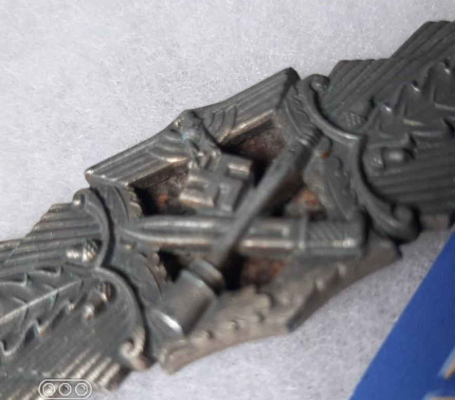 Nahkampfspange of the Wehrmacht silver