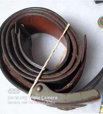 Cinturón de soldado de la Wehrmacht. 