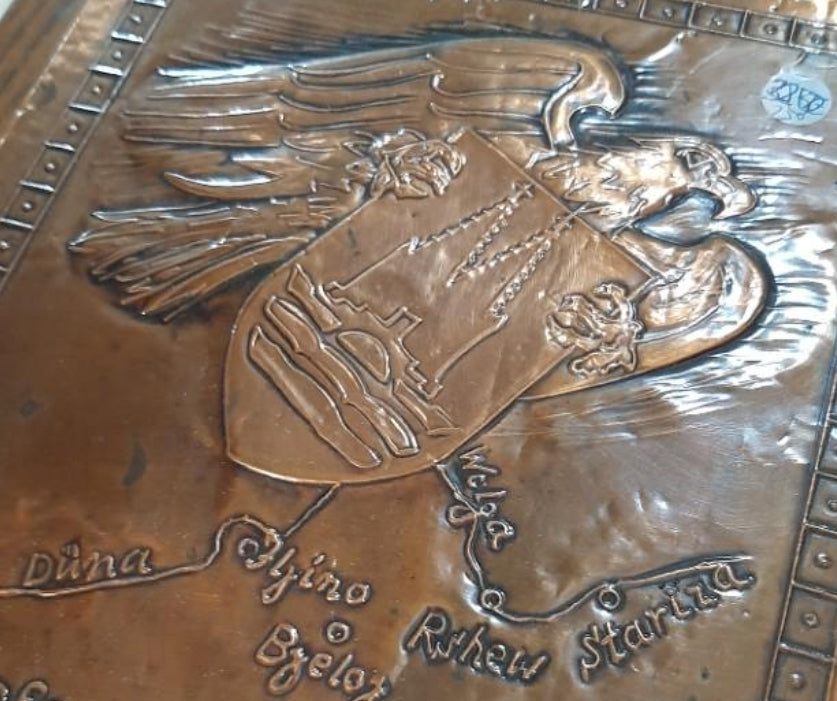 RUSSIAN CAMPAIGN PLATE-TRENCH ART