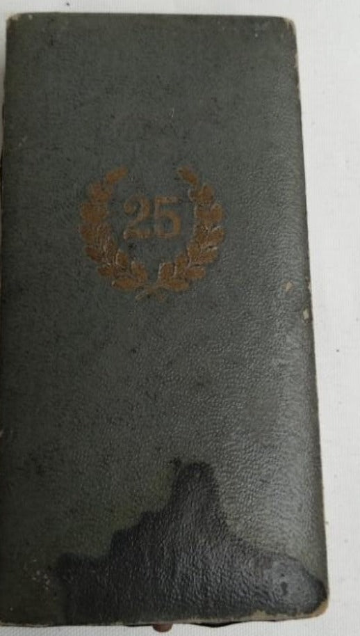 German medal of merit for 25 years of service in the police