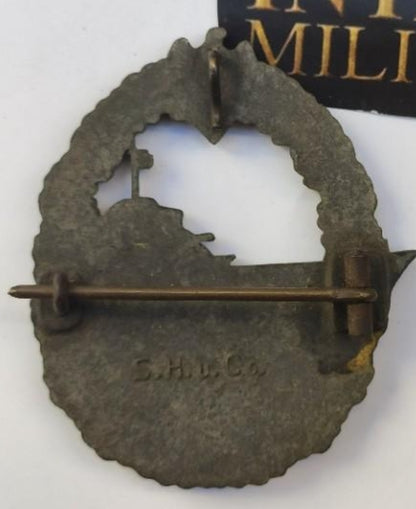 INSIGNIA DE DESTRUCTORES ALEMANES. 2GM 