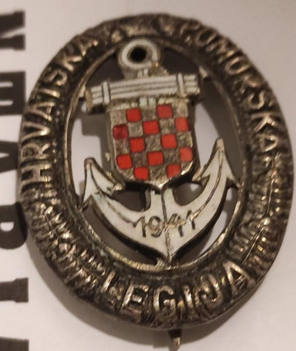 Croatian Legion Badge