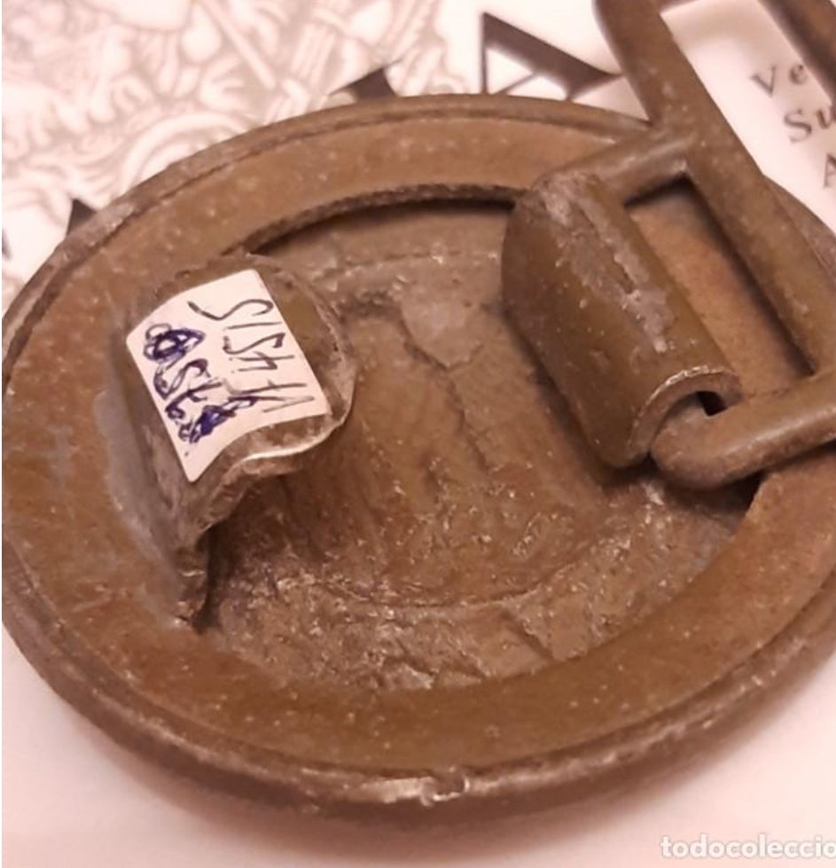 WEHRMACHT AFRIKAKORPS OFFICER Buckle