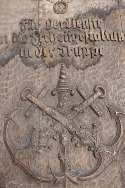 Kriegsmarine Naval Merit Plaque