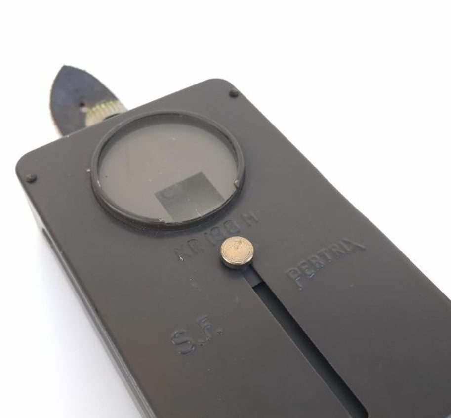 German portable flashlight from World War II.