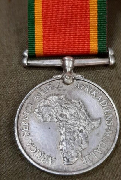 WWII English South Africa Medal