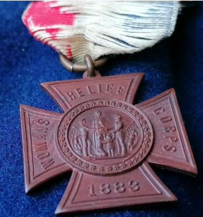 Nordamerikanische Uniform vom Ende des 19. Jahrhunderts 