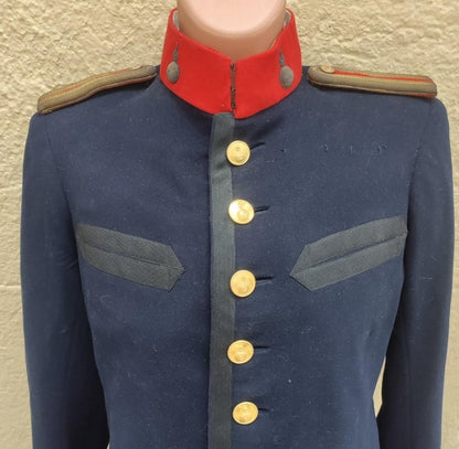 Uniforme de gala de artillería del Capitán Alfonso XIII. 
