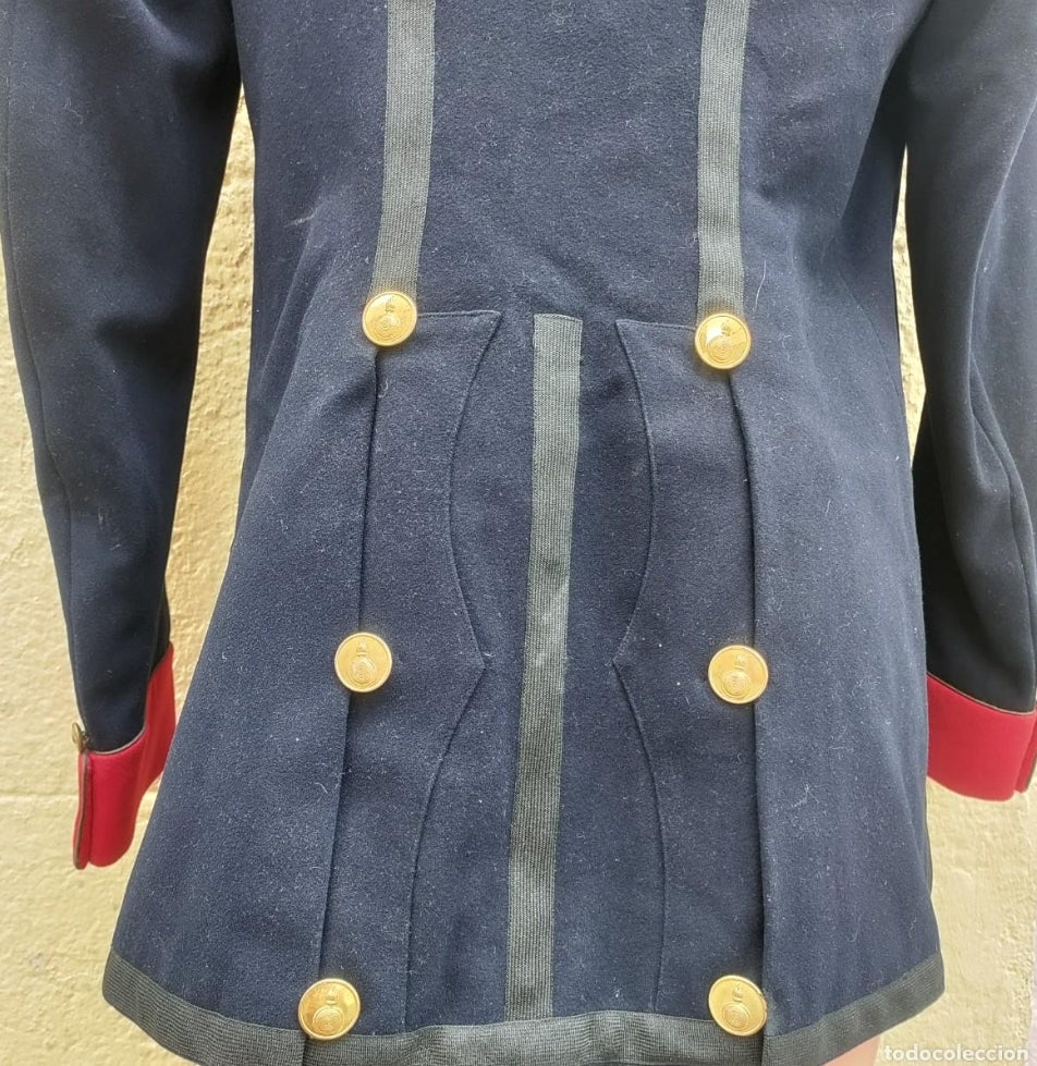 Uniforme de gala de artillería del Capitán Alfonso XIII. 