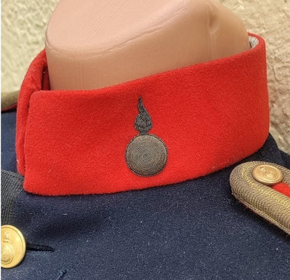 Uniforme de gala de artillería del Capitán Alfonso XIII. 