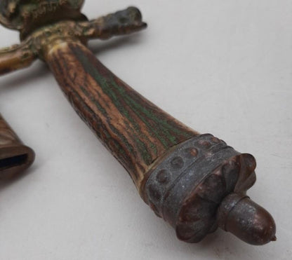 Daga de caza alemana con marcas. 