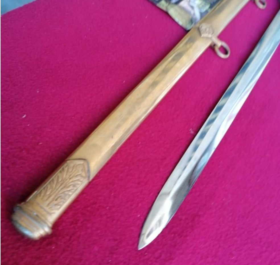 Daga española modelo 1938 de academia militar 