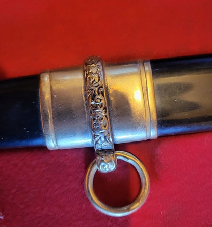 Dagger presented by Argentine Police general