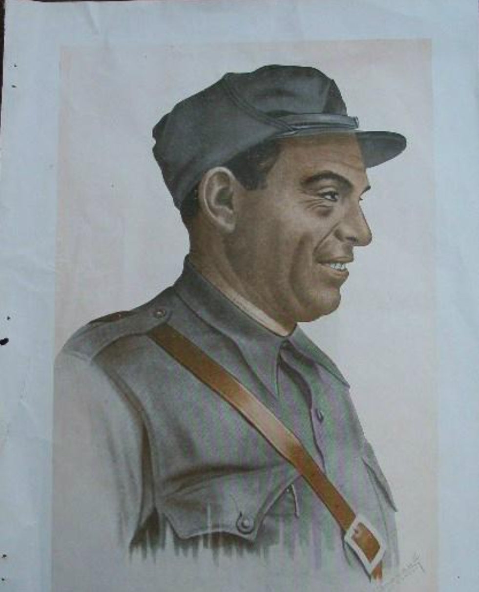 DURRUTI PROPAGANDISTIC POSTER