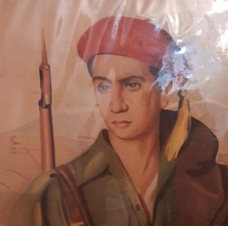 Cartel carlista de la guerra civil 