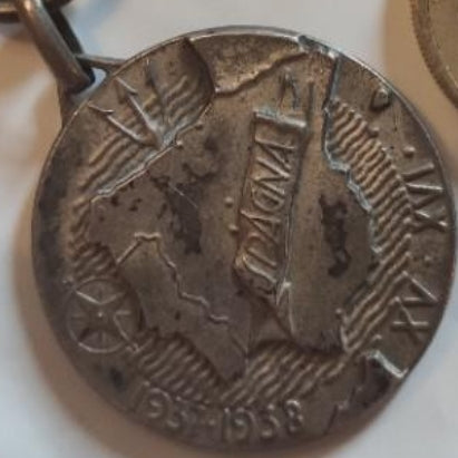 Medal of Italian volunteers in Spain Littorio division