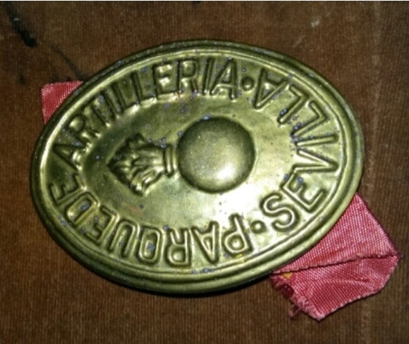 Plate Artillery Park Seville civil war