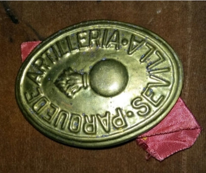 Plate Artillery Park Seville civil war