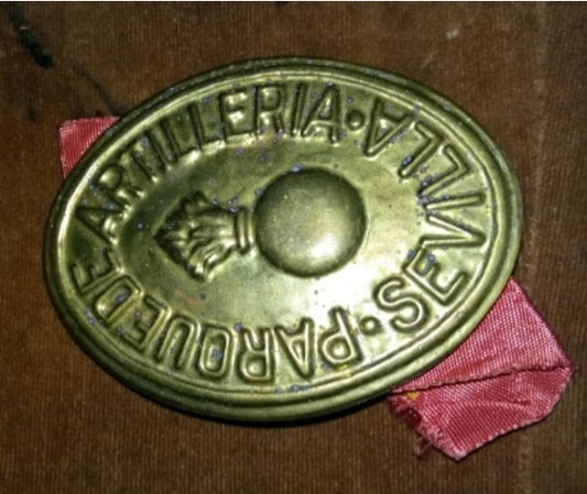 Plate Artillery Park Seville civil war