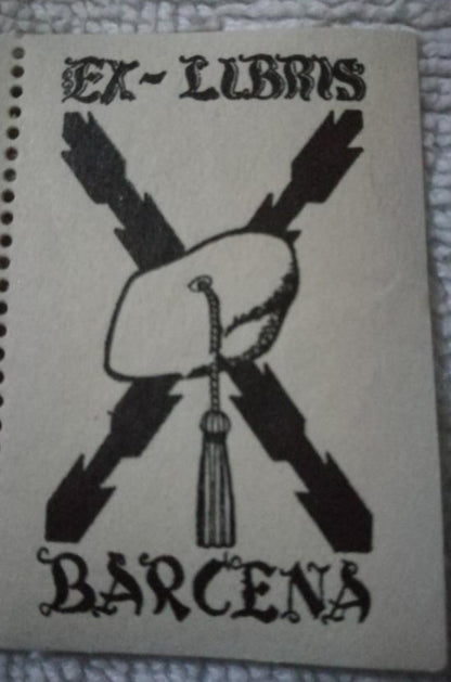 Ex libris or Carlist vignette