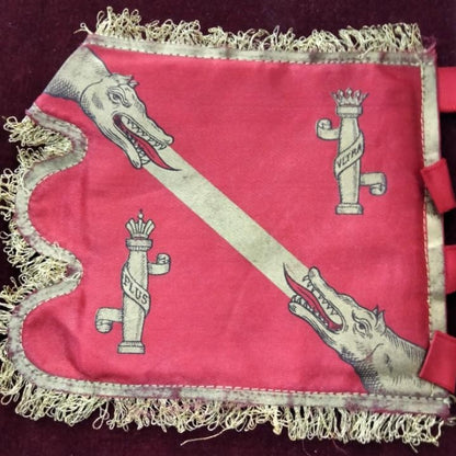 Table pennant of the guard of his excellency of his generalissimo