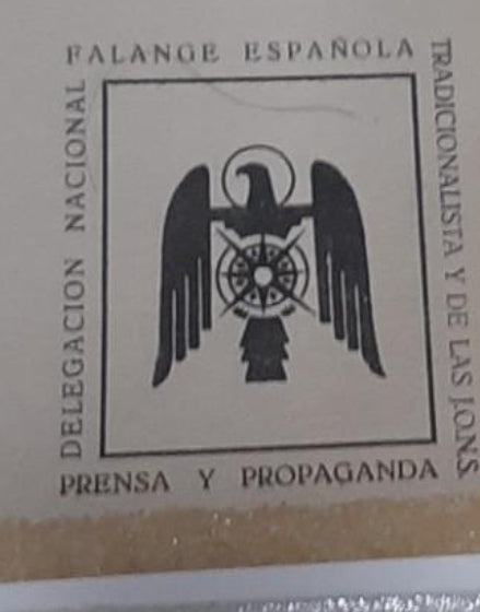 PROPAGANDISTIC POSTER OF GENERAL FRANCO