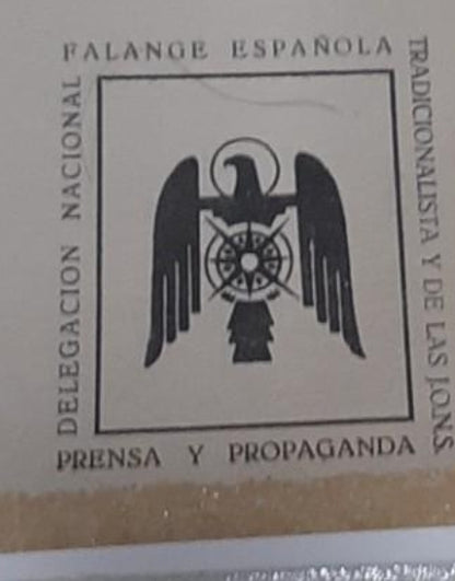 PROPAGANDISTIC POSTER OF GENERAL FRANCO