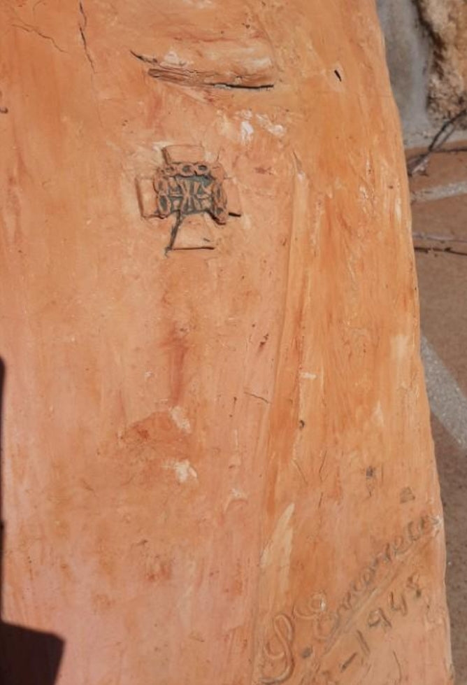 Terracotta bust of delegate of Excautivos de Vizcaya