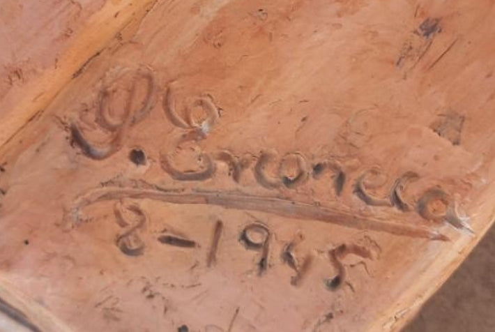 Terracotta bust of delegate of Excautivos de Vizcaya