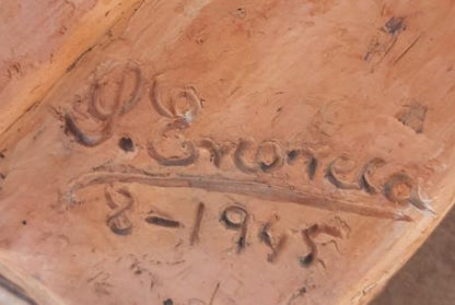 Terracotta bust of delegate of Excautivos de Vizcaya