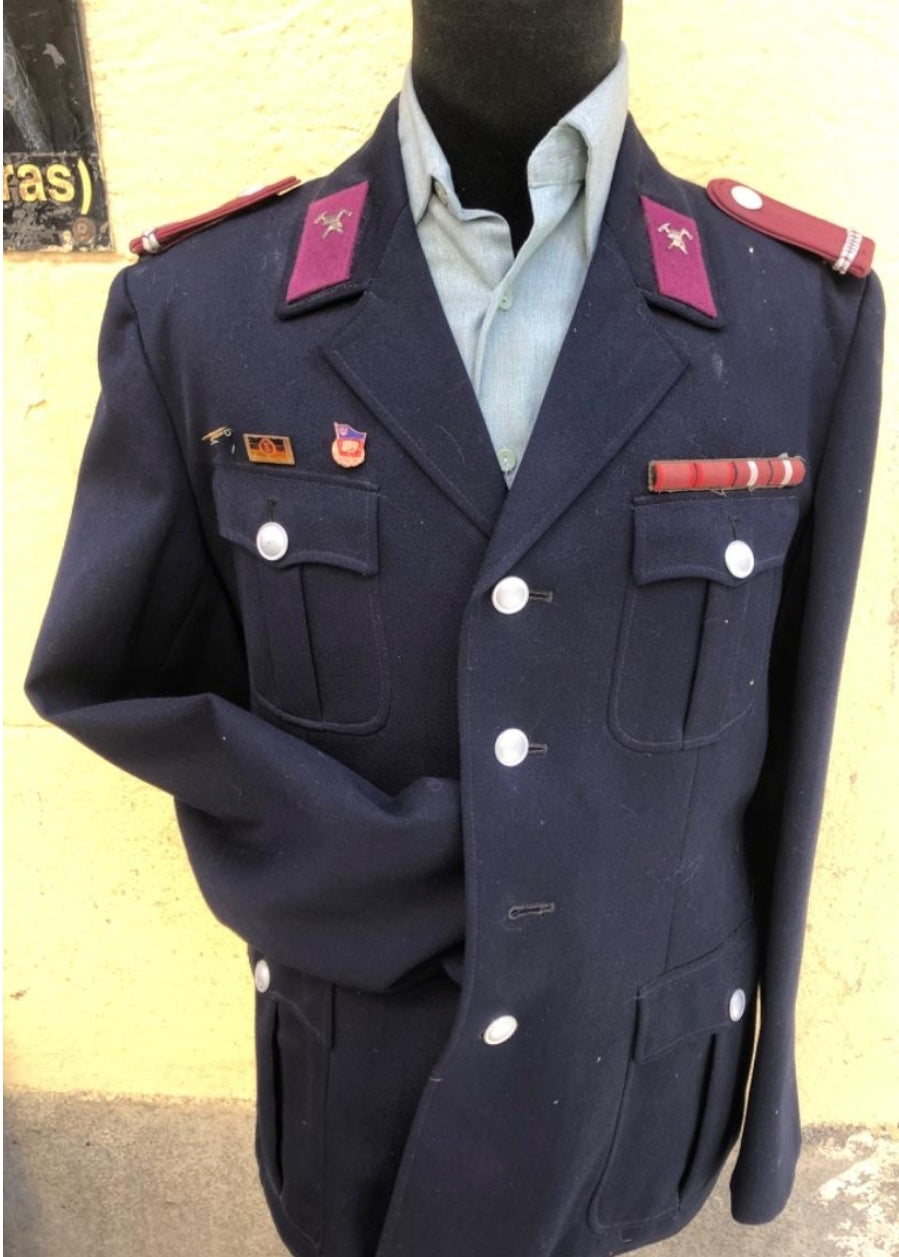 Uniforme de bombero de la RDA
