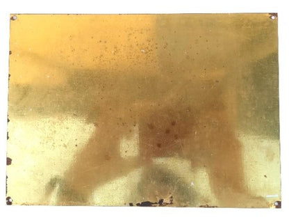 Falange flag lithographed on sheet metal. Civil War era.