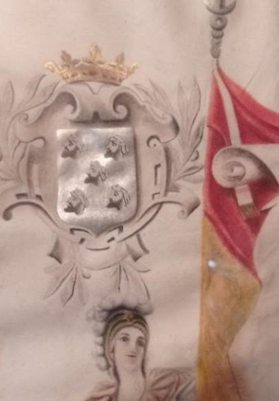 Diploma de la ciudad de Baena tras su liberación