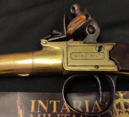 English flintlock pistol 18th century